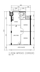 Blk 313 Hougang Avenue 5 (Hougang), HDB 3 Rooms #394540361